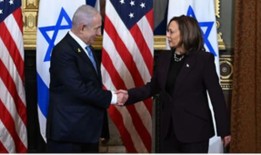 卡玛拉·哈里斯呼吁加沙停火