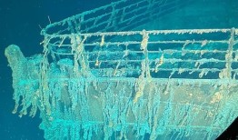 自从泰坦潜艇灾难“安全”抵达沉船现场以来，第一次对泰坦尼克号的探险