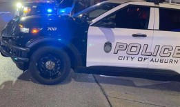 奥本警方在追捕后逮捕了“多产”入室盗窃嫌疑人，并撞上了K9汽车