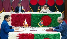 孟加拉国总理阿米尔见证签署协议