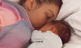 吉吉·哈迪德为女儿凯的生日拍了一组罕见的照片