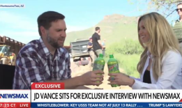 蒂姆·沃尔兹和J.D.万斯找到共同点：无糖激浪