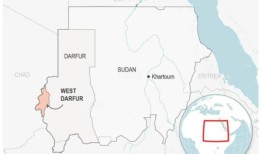 联合国报告称，苏丹一座城市的种族暴力造成多达1.5万人死亡