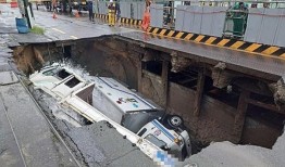 韩国南部900多人被疏散，暴雨淹没了房屋和道路