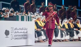 Sheikha Moza出席卡塔尔基金会PUE学生的毕业典礼