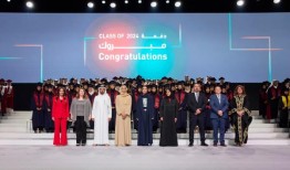 Sheikha Moza出席卡塔尔基金会PUE学生的毕业典礼