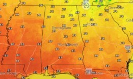 再见了春天？预计下周阿拉巴马州部分地区气温将高达90华氏度