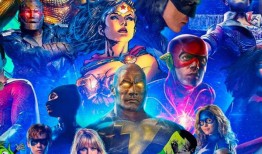 在DC和漫威交叉电影概念预告片中，乐高蝙蝠侠与蜘蛛侠的乐高蜘蛛侠相遇