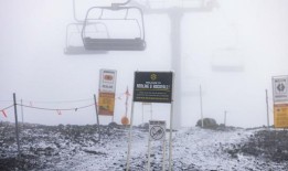 在美国一周的恶劣天气中，早期暴风雪袭击了加州